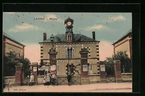 AK Lavau, Mairie