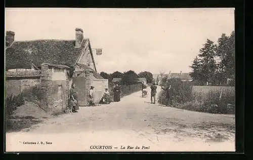 AK Courtois, La Rue du Pont