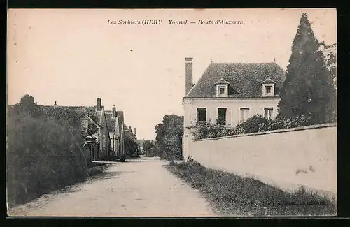 AK Les Sorbiers, Route d'Auxerre