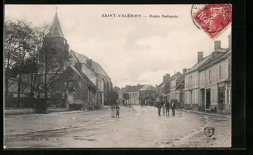 AK Saint-Valérien, Route Nationale