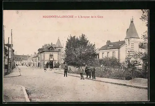 AK Migennes-Laroche, L'Avenue de la Gare