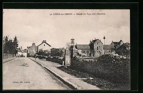 AK L'Isle-sur-Serein, Entree du Pays cote d'Avallon