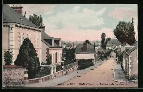 AK Bléneau, Avenue de la Gare