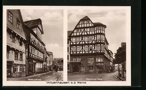 AK Witzenhausen /Werra, Wedekindhaus, Steinerndes Haus