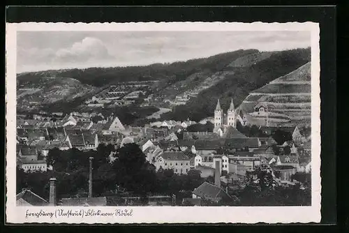 AK Freyburg /Unstrut, Ortsansicht mit Kirche