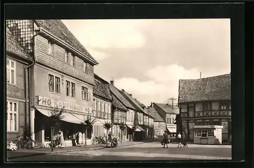 AK Oebisfelde, HO-Kaufhaus am Platz des Friedens