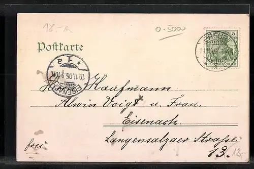 AK Erfurt, Partie an der Pförtchenbrücke