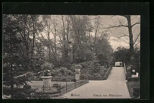 AK Erfurt, Glacis am Pförtchen
