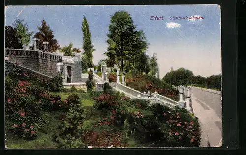 AK Erfurt, Stadtparkanlagen