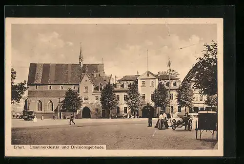 AK Erfurt, Ursulinerkloster und Divisionsgebäude