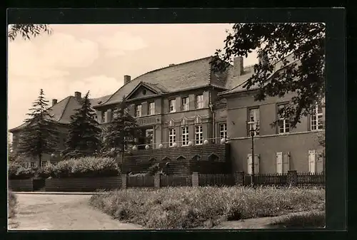 AK Bitterfeld, Lutherhaus (Strassenansicht)