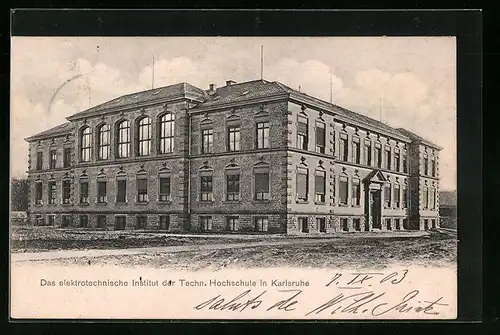 AK Karlsruhe, Elektrotechnisches Institut der Technischen Hochschule