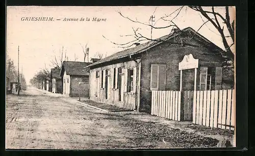 AK Griesheim, Avenue de la Marne