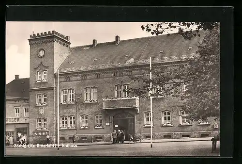 AK Zörbig /Kr. Bitterfeld, Rathaus