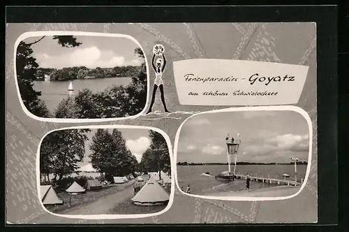 AK Goyatz, Ferienparadies am Schwielochsee mit Zeltplatz