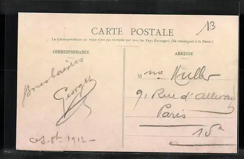 AK Illiers-l`Éveque, Vue prise Grande-Rue