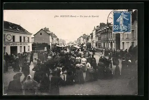 AK Routot, Un jour de Marché