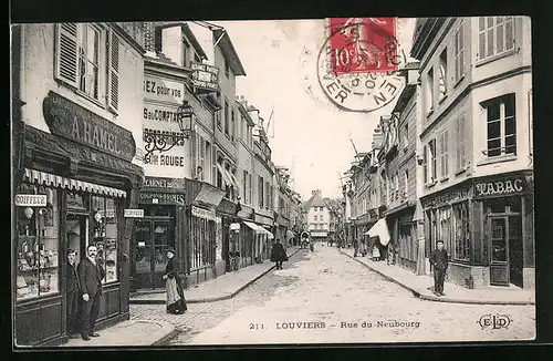 AK Louviers, Rue du Neubourg