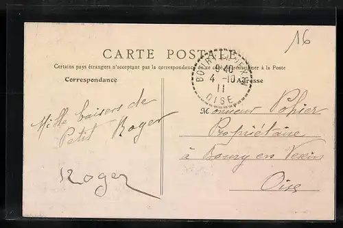 AK Bézu-Saint-Éloi, La Poste