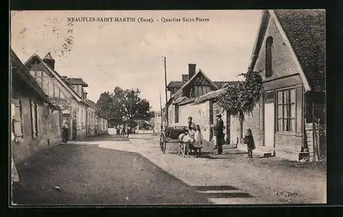 AK Neaufles-Saint-Martin, Quartier Saint-Pierre