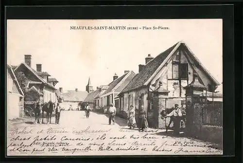 AK Neaufles-Saint-Martin, Place St-Pierre