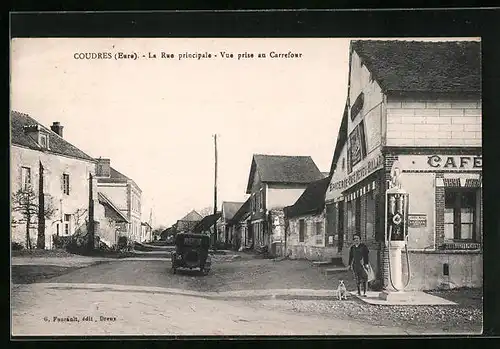 AK Coudres, La Rue principale