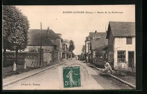 AK Bourg-Achard, Route de la Mailleraye