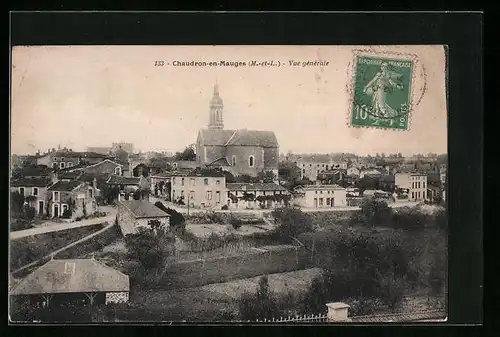 AK Chaudron-en-Mauges, Vue generale