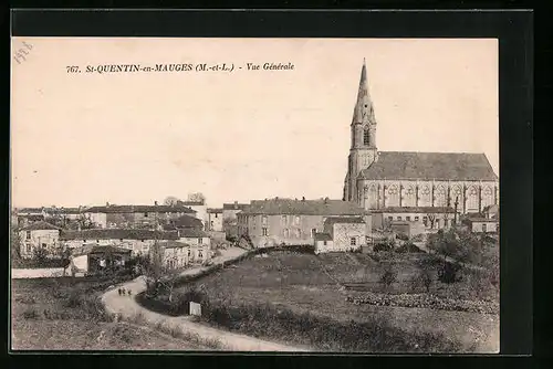 AK St-Quentin-en-Mauges, Vue Generale