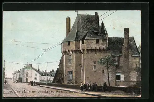 AK Les Ponts-de Cé, Chateau du roi René
