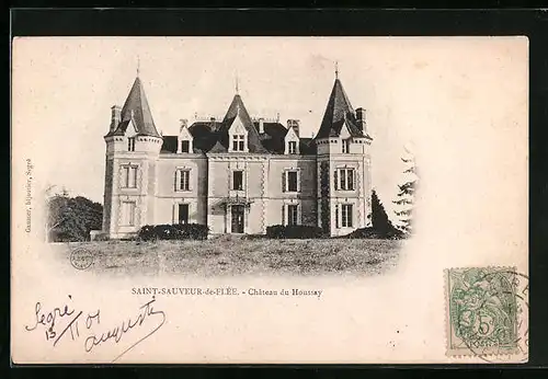 AK Saint-Sauveur-de-Flée, Chateau du Houssay