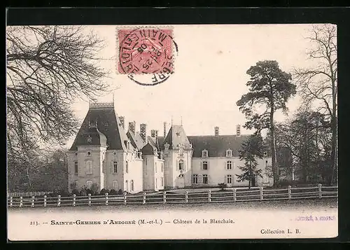 AK Sainte-Gemmes d`Andigné, Chateau de la Blanchaie