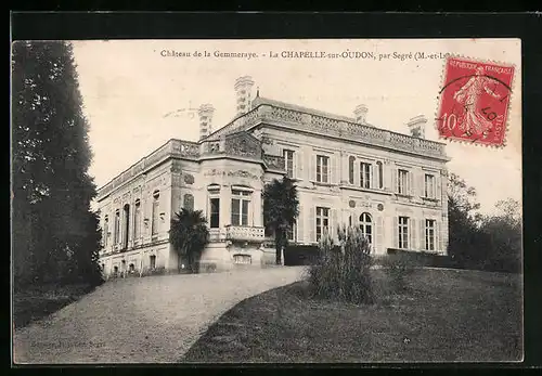 AK La Chapelle-sur-Oudon, Chateau de la Gemmeraye