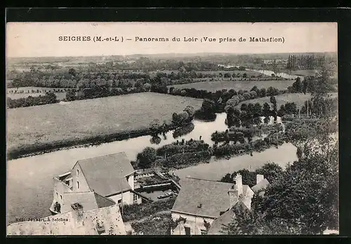 AK Selches, Panorama du Loir (Vue prise de Matheflon)