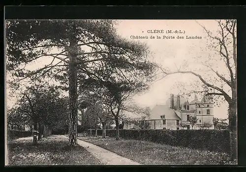 AK Cléré, Chateau de la Porte des Landes