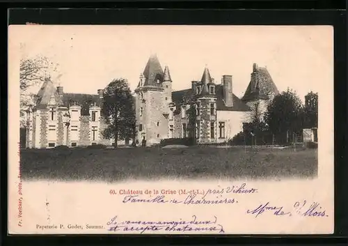 AK Nueil sur Layon, Chateau de la Grise