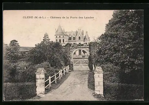 AK Cléré, Chateau de la Porte des Landes