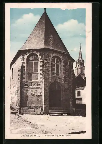 AK Jallais, Ancienne Eglise et Mairie