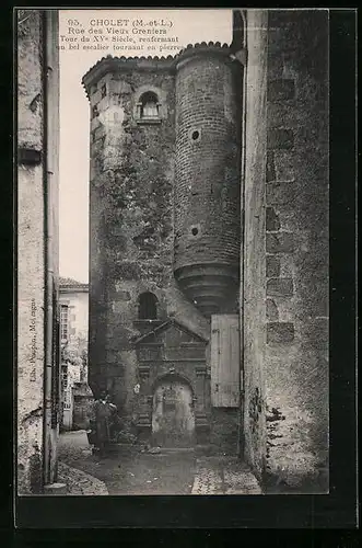 AK Cholet, Rue des Vieux Greniers