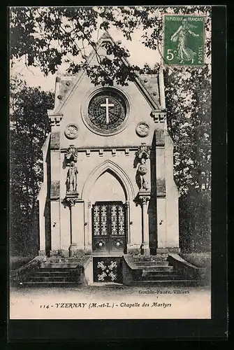 AK Yzernay, Chapelle des Martyrs