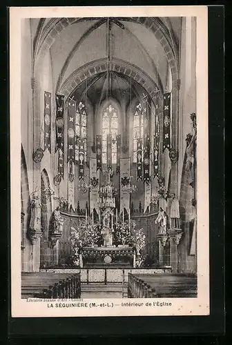 AK La Séguinière, Interieur de l`Eglise