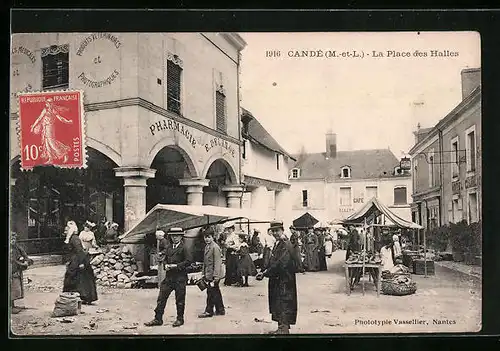 AK Candé, La Place des Halles