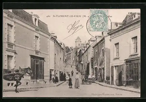 AK St-Florent-le-Vieil, La Grande Rue