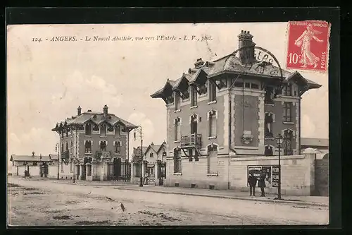 AK Angers, Le Nouvel Abattoir, vue vers l`Entrée
