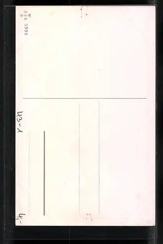 Künstler-AK Wohnungsnot, Däumlings-Paar wohnt in einer kleinen Hütte