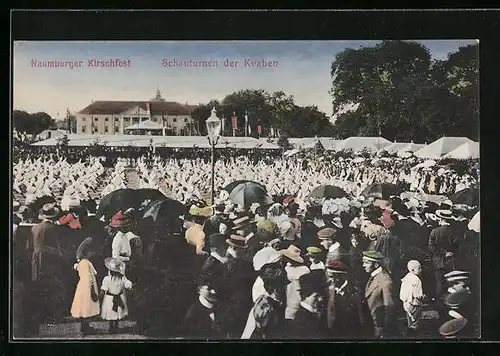 AK Naumburg, Kirschfest, Schauturnen der Knaben