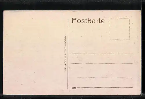 AK Meerane, Flanierende auf dem Bismarckplatz