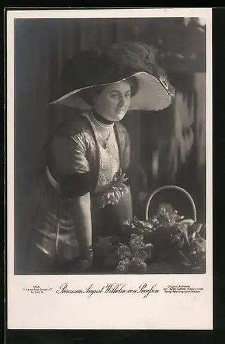 AK Prinzessin August Wilhelm von Preussen