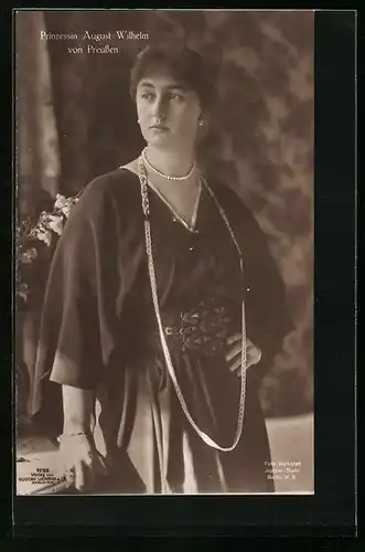 AK Prinzessin August Wilhelm von Preussen
