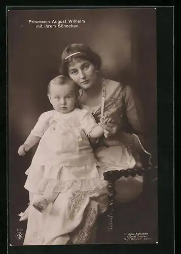 AK Prinzessin August Wilhelm von Preussen